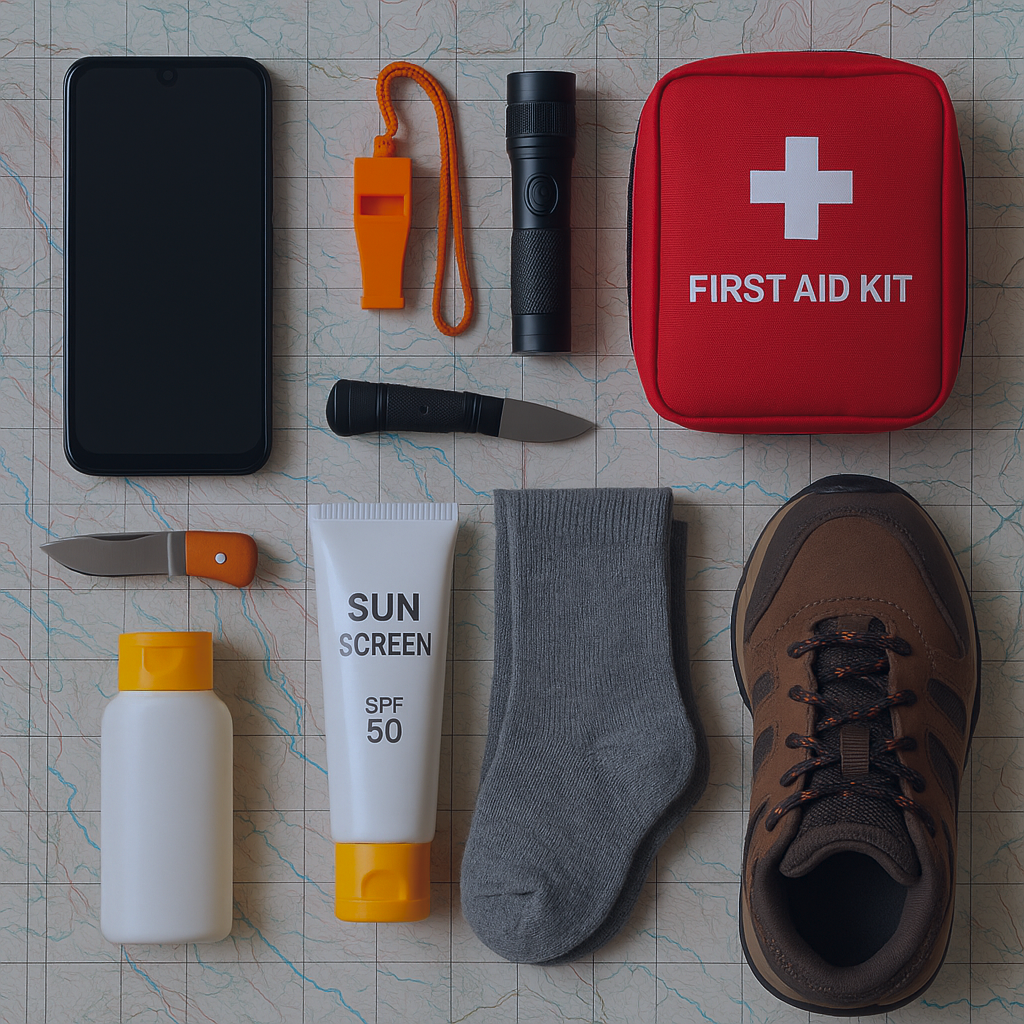 essential geaar for day hikes